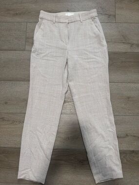 H&M Light Beige Ribbed Knit Top